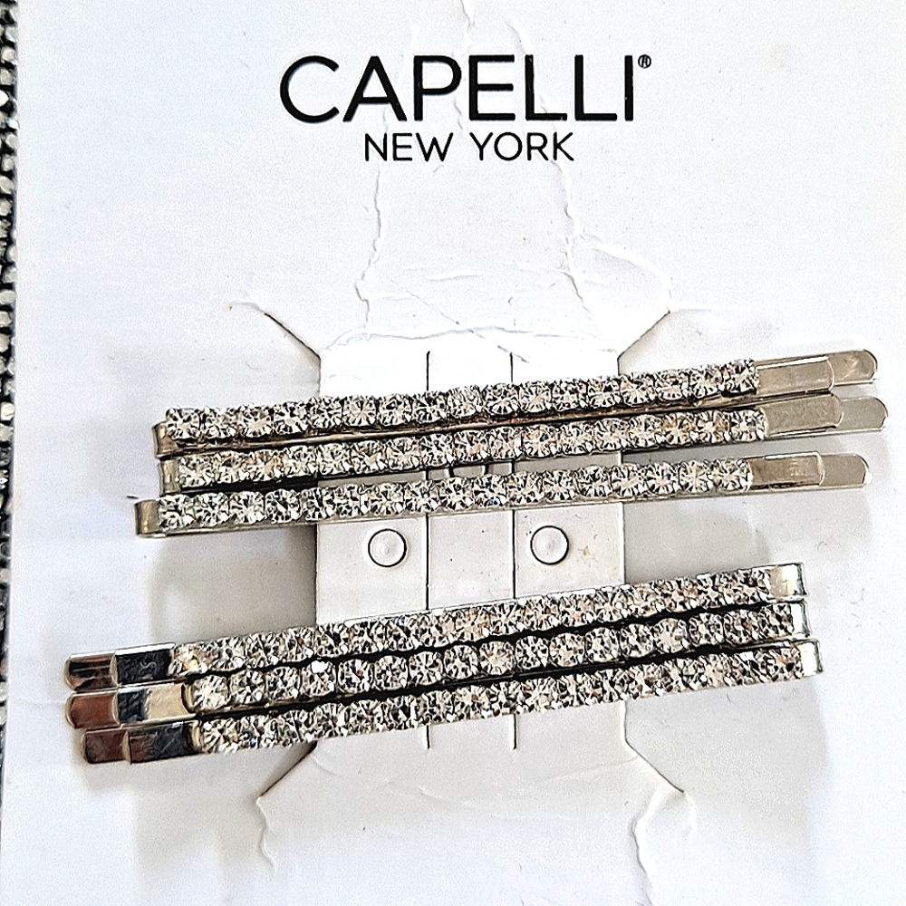 🌹Bejeweled/Faux diamond hairpins